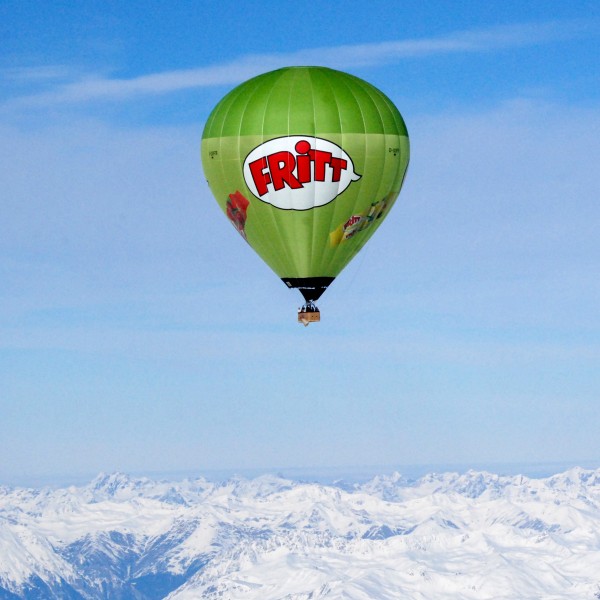 Alpenüberquerung im Heißluftballon